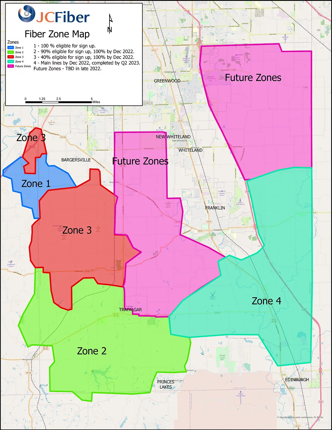 JCFiber Map